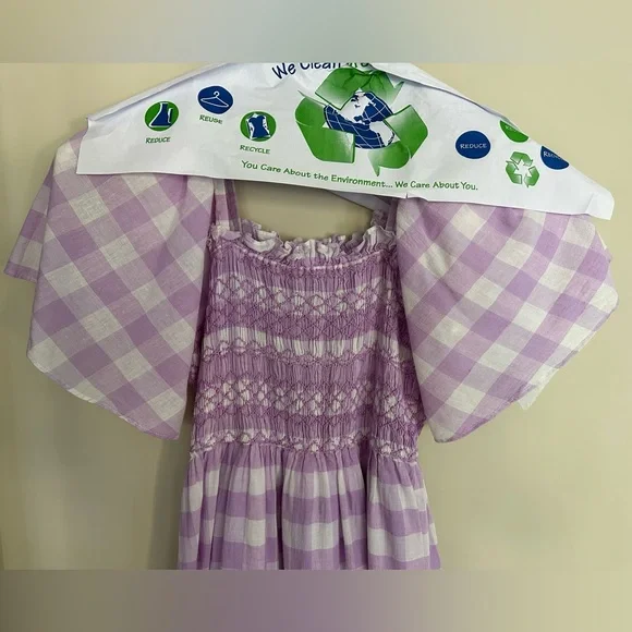 Pink City Prints Lilac Gingham Lolita Dress. S. EUC. - Picture 8 of 10